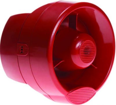 Intelligent Wall Mounted Sounder - Red