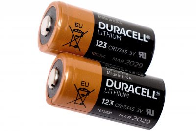 Duracell Lithium CR123A Batteries