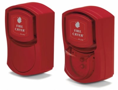 Fire Cryer Plus EN54-3 Approved Voice Sounder Beacon - Red
