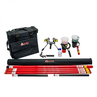 Solo 823 Smoke & Cordless Heat Detector Tester Kit - 9.3m