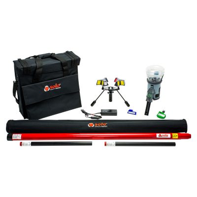 Testifire 6201 Smoke/Heat/CO Head Unit Kit - includes 2 Battery Baton