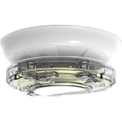 Base Sounder Beacon - White Case, Red LEDs